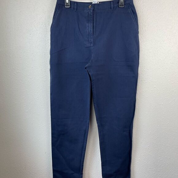 Jones New York Sport Navy Blue Casual Slack Pants Size 10 EUC - Picture 1 of 6